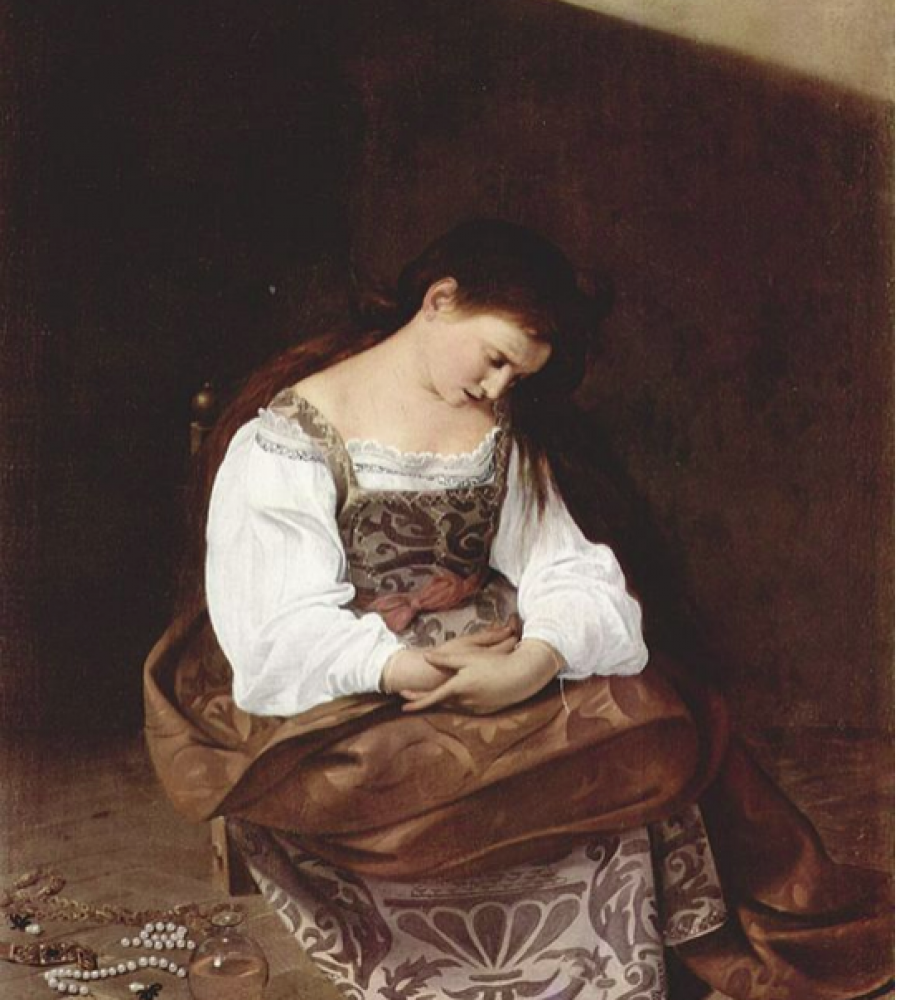 Maddalena caravaggio old master - lescargot ivana porcini