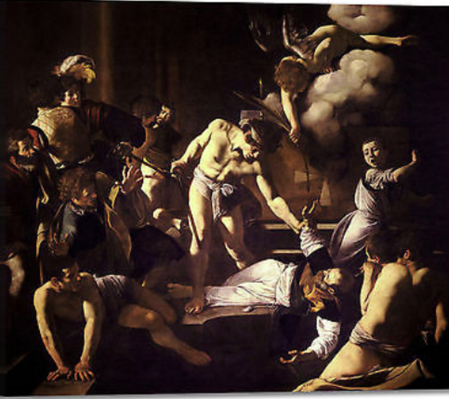 San Luigi dei Francesi caravaggio old master - l'escargot ivana porcini